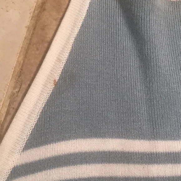 Brandy Melville Striped Halter Cropped Tank - Picture 5 of 7